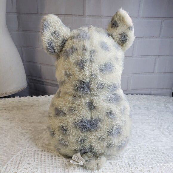 Adorable Gray Spotted Piglet 11" Pig Plush Kellytoy Stuffed Farm Animal - Picture 5 of 8